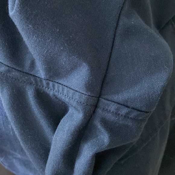 Carhartt Men’s Dark Navy Short Sleeve Button Up Shirt Work Shirt Sz 2XL - Picture 6 of 8